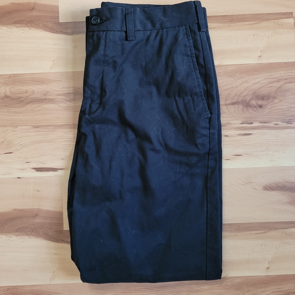Croft & Barrow Mens Classic Fit Black Pants